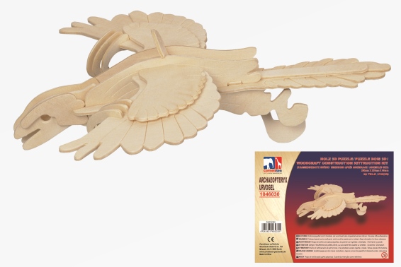 Holz 3D Puzzle Archaeopteryx (12)