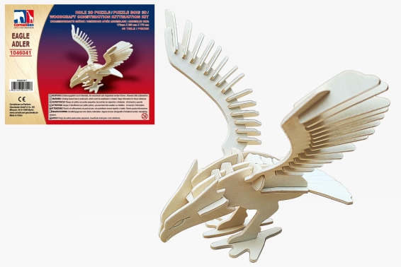 3D wooden puzzle eagle (12)