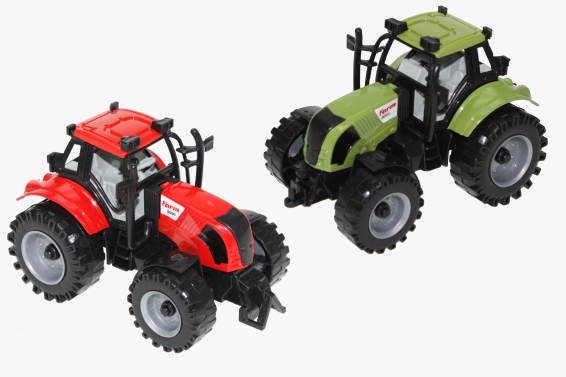 PVC/metal farm tractor 2 assortet (6)