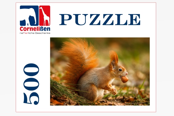 Puzzle squirrel 500 pieces (6)