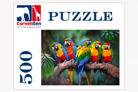 Puzzle parrots 500 pieces (6)