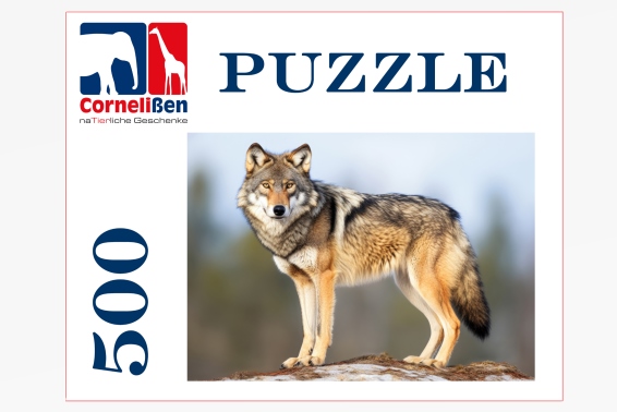 Puzzle wolf 500 pieces (6)