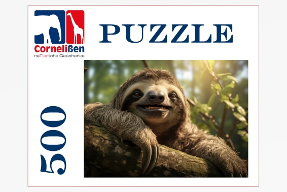 Puzzle sloth 500 pieces (6)