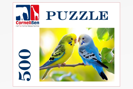 Puzzle budgies 500 pieces (6)