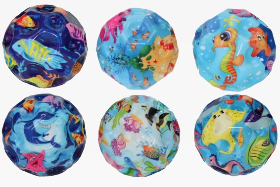 Springball Seaworld 6fach D 7 cm (12)