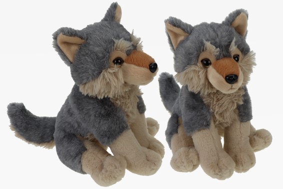 Plüsch Wolf Höhe 27 cm (6)