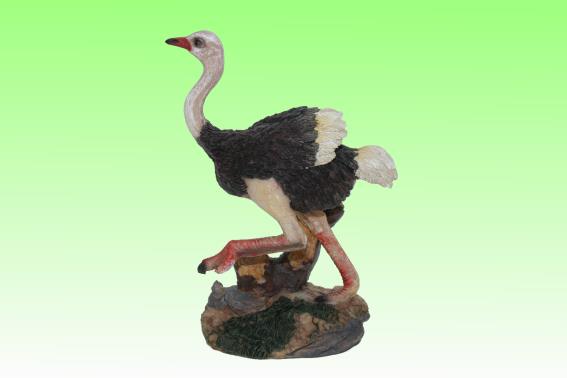 Poly ostrich cock height 14 cm (1)