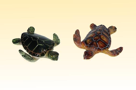 Poly sea turtle 2 assorted length 9 cm (6)