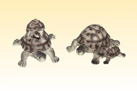 Poly tortoise with young 2 assorted (4) Poly tortoise with young 2 assorted (4)