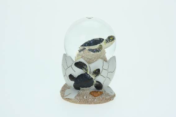 Glitter ball sea turtle height 7 cm (6)