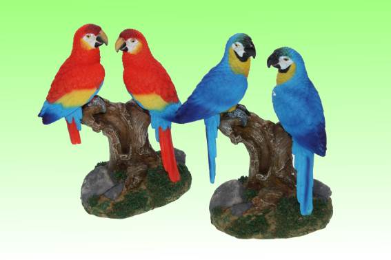 Poly parrot couple 2 assorted (1)
