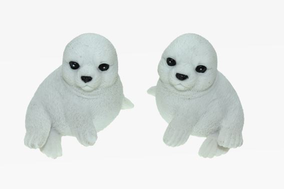 Poly young seal 2 assorted h 5 cm (6) Poly young seal 2 assorted h 5 cm (6)