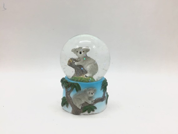 Glitzerkugel Koala Höhe 6,5 cm (6)