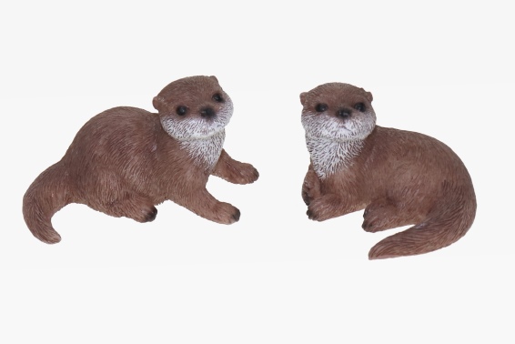 Poly otter 2 assorted l 4,5 to 5,5 cm (12) Poly otter 2 assorted l 4,5 to 5,5 cm (12)