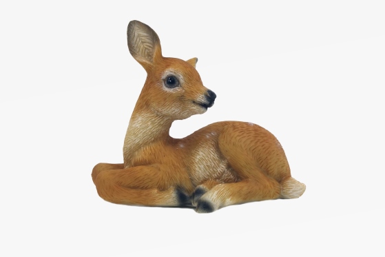 Poly deer length 7,5 cm (6) Poly deer length 7,5 cm (6)