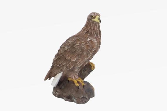 Poly white tailed eagle height 8 cm (12)