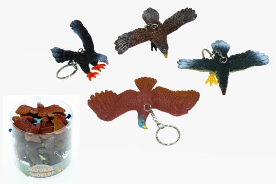 PVC pendant eagle 4 assorted (36)