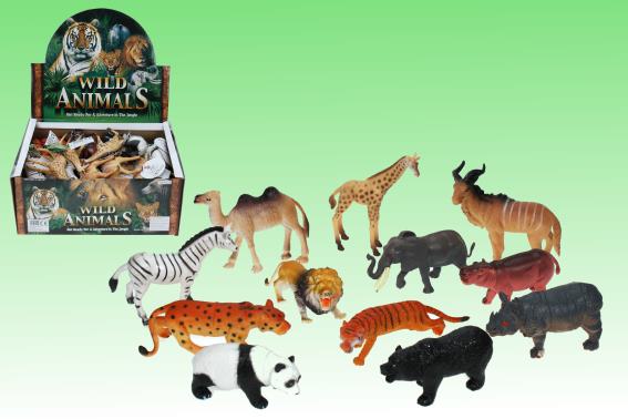 PVC zoo animal 12 assorted (36)