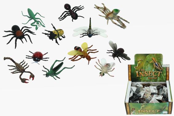 PVC insect 12 assorted (48)