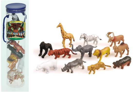 PVC zoo animals in tube 12pcs set (12)