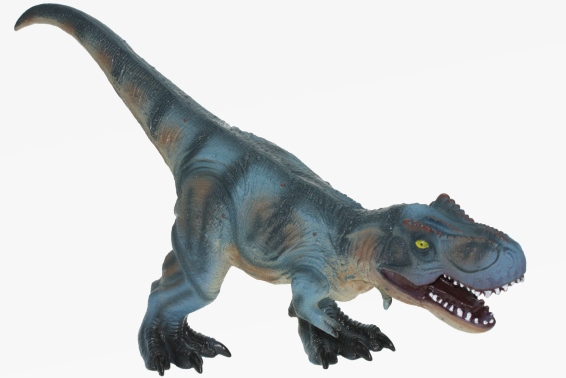 Soft PVC Tyrannosaurus rex blue (6)