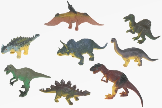 PVC Dinosaurier 8fach (48)