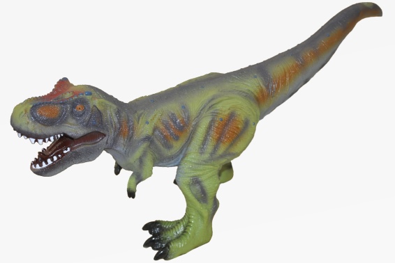 Soft PVC Tyrannosaurus rex grün (6)