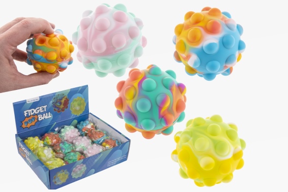 Fidget Pop Ball Rainbow 4fach (12)